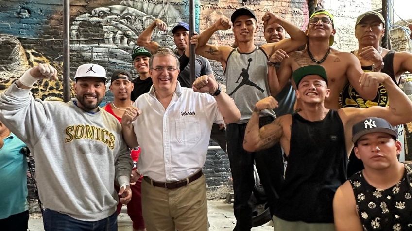¡Sin miedo al éxito! Marcelo Ebrard visita las barras praderas y baila 'Caballo Dorado' en Naucalpan