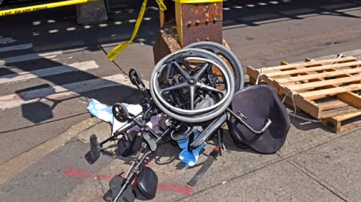 VIDEO: 'Abuelita' en silla de ruedas muere atropellada; trató de cruzar la calle cuando fue embestida
