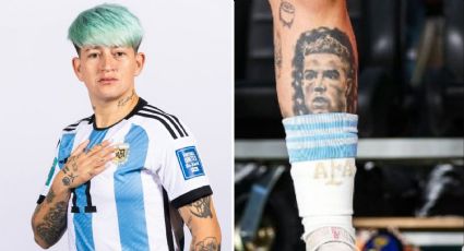 Tunden a jugadora de Argentina Yamila Rodríguez por tatuaje de Cristiano y la tachan de 'anti Messi'