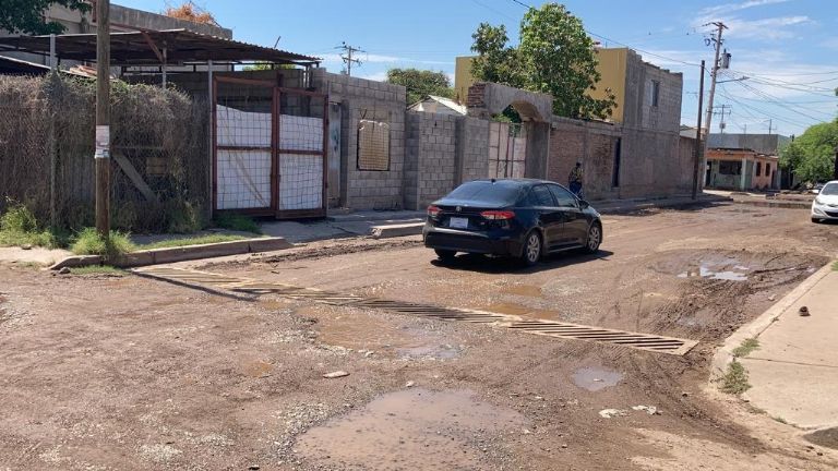 Ciudad Obregón, la segunda localidad con más baches, según Inegi. Foto: Cortesía