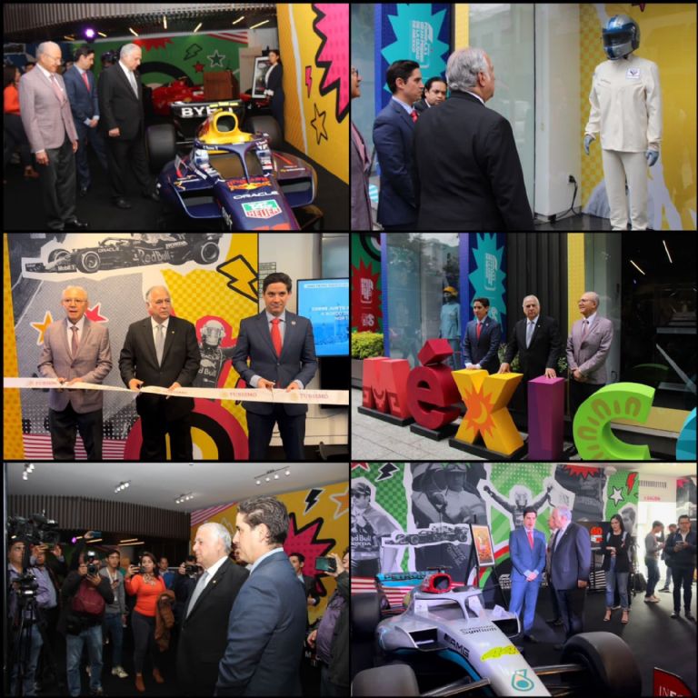 Exposición de la Fórmula 1 y el México GP