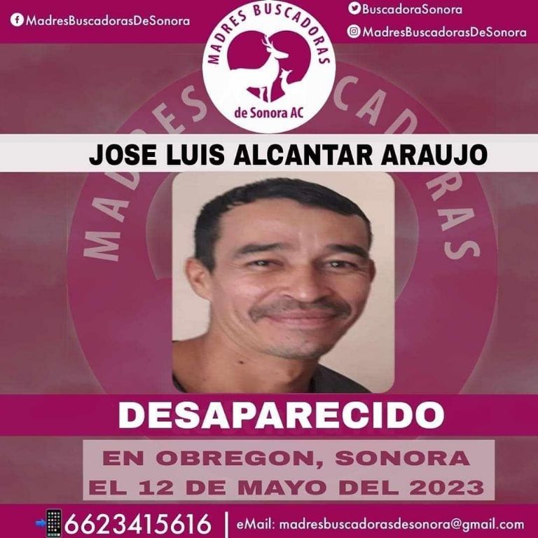 Buscan a hombre desaparecido en Ciudad Obregón. Foto: Facebook