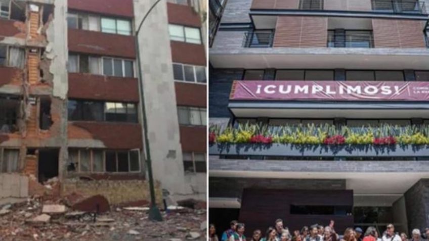 Tras 5 años de los sismos de 2017 en CDMX, inauguran unidad habitacional en la alcaldía Benito Juárez