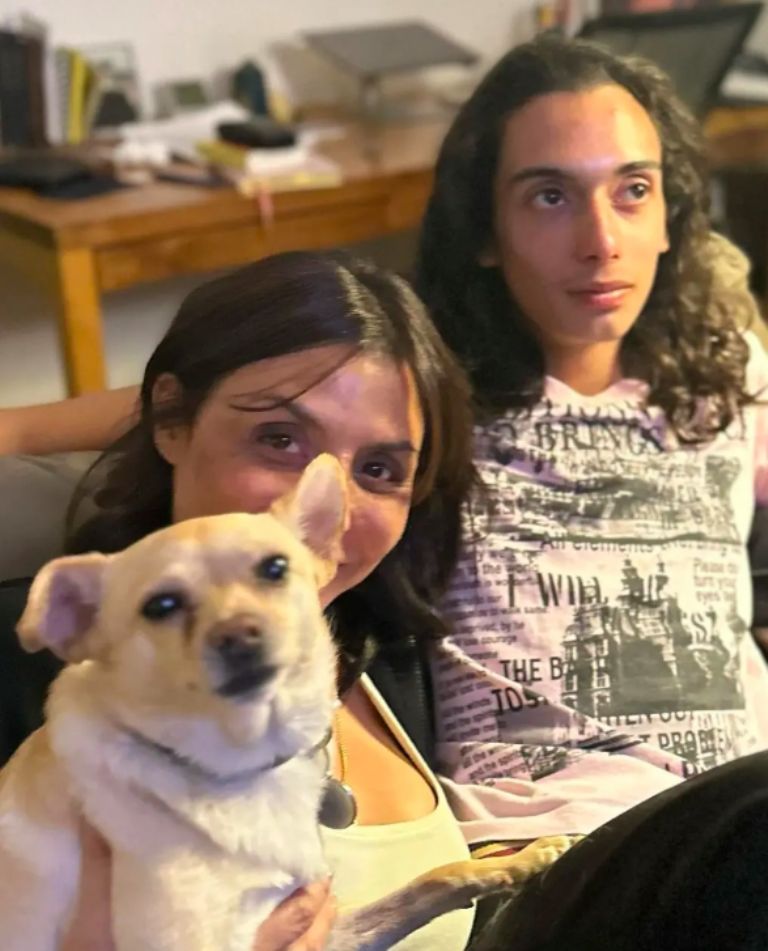 Drena y Leandro De Niro 