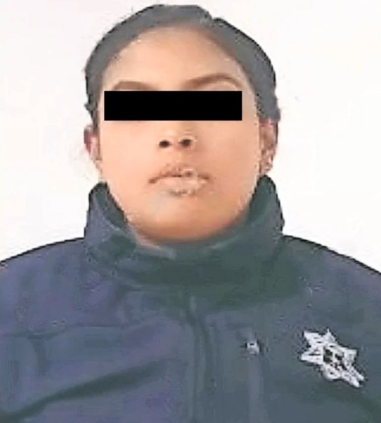 Policía detenida en CDMX