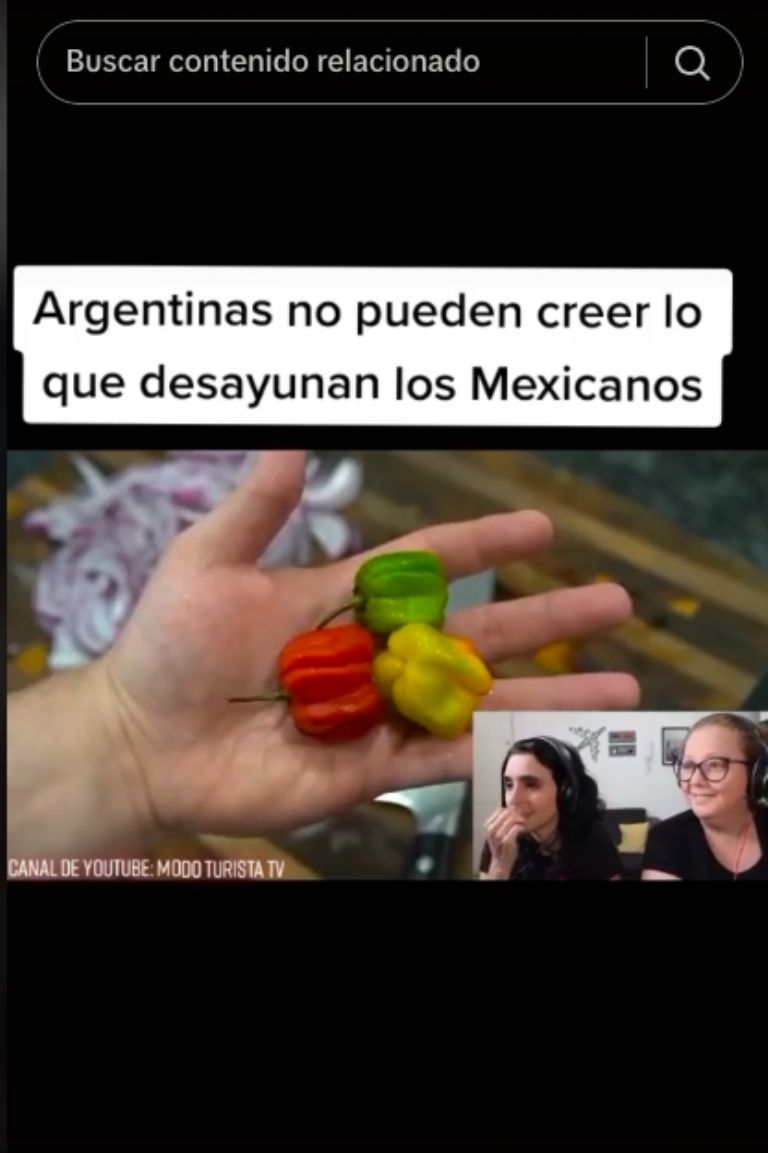Argentinas reaccionan a desayunos mexicanos 