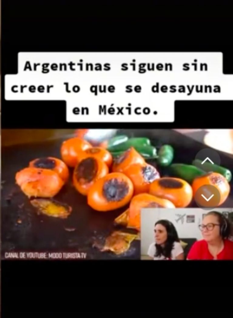 Argentinas reaccionan a desayunos mexicanos 