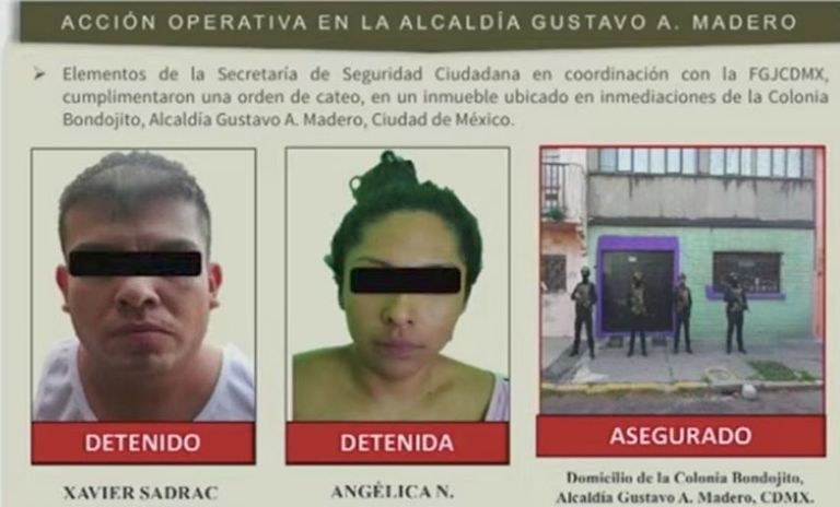 detenidos Plaza Antara 