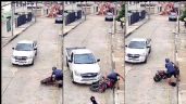 VIDEO: Conductor logra frustrar un robo en Ecuador; atropella en múltiples ocasiones al ladrón