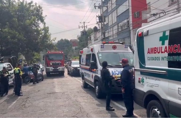 Incendio en la Colonia Nápoles