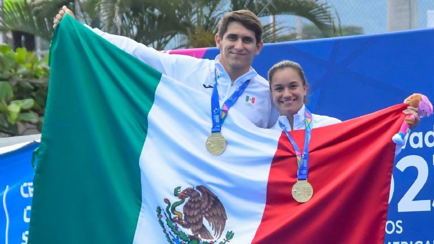 Diego Balleza y Viviana del Ángel se quedan con el oro en clavados sincronizados en JCC 2023