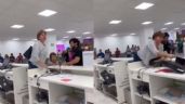 VIDEO: Revelan el motivo por el que una mujer destrozó un mostrador del AICM y por ello se hizo viral