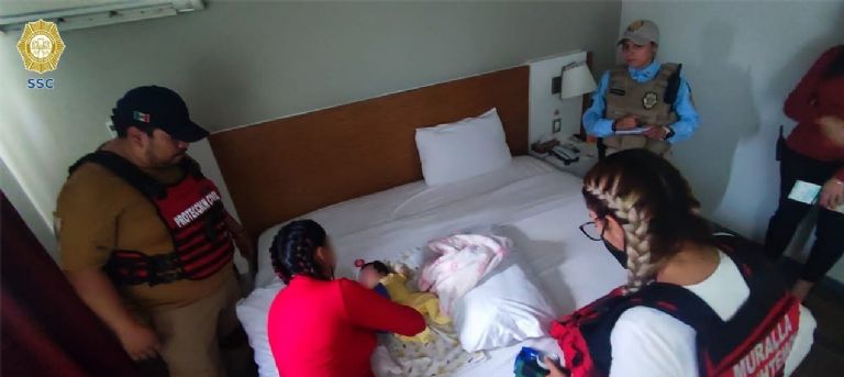 Bebé abandonada en CDMX