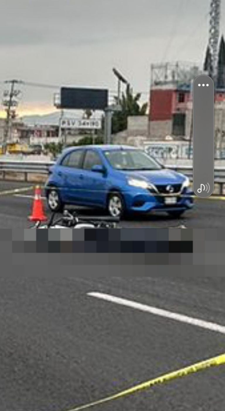 Motocicleta accidentado