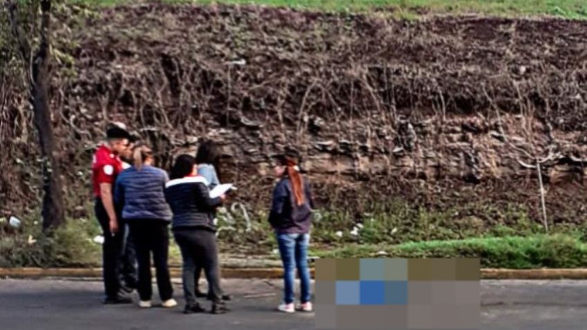 Fatídico accidente: Muere motociclista tras derrapar a la altura de La Quebrada, en Tlalnepantla