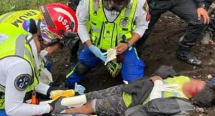 Menor cae al volcán Xitle en la CDMX y es rescatado en helicóptero: Está grave en el hospital