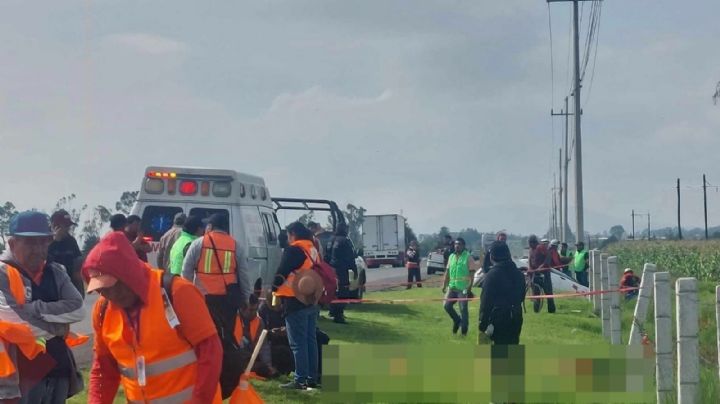 Tragedia carretera: Taxista atropella y arrastra a grupo de peregrinos en Toluca; se reporta un muerto
