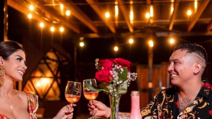 FOTOS: Edwin Luna y Kimberly Flores presumen que se casaron en Las Vegas