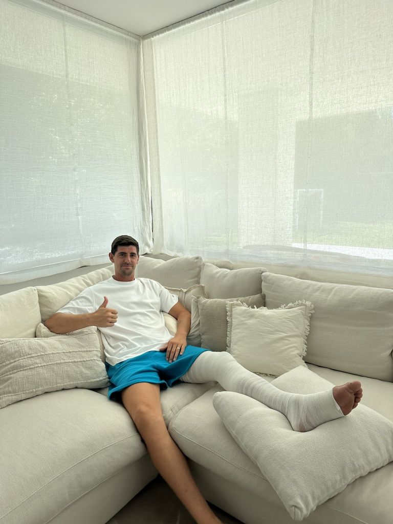 Lesión de Thibaut Courtois