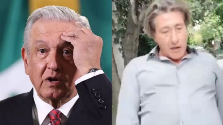 (VIDEO) "Si estoy en posibilidades de matarlo, lo mato": Exhiben a sujeto que amenaza a AMLO