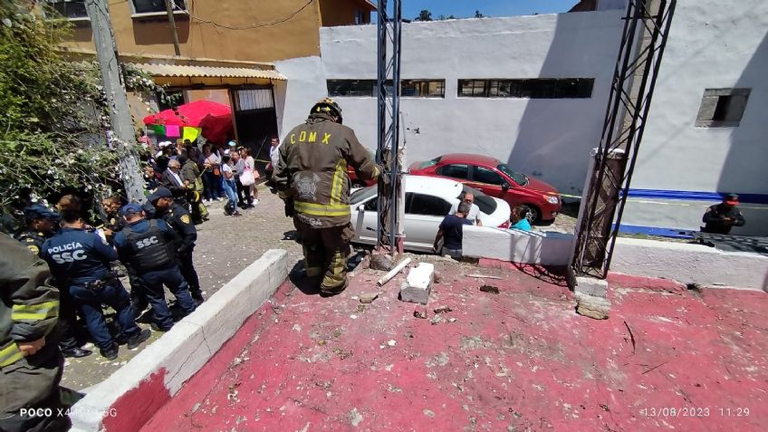 Fuerte explosión en Parroquia de Santa Fe deja cuatro lesionados; un menor de edad