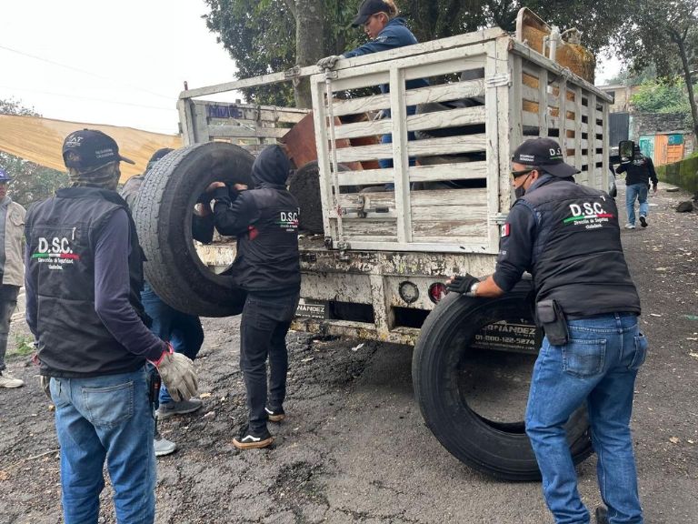 Jornada de limpieza en Tlalpan