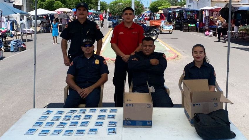 Huatabampo busca prevenir golpes de calor; reparten sueros y electrolitos a la población