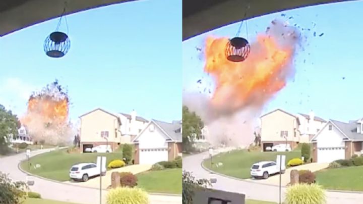 FUERTE VIDEO: Explota una casa en Pensilvania; siniestro deja un saldo de 5 decesos