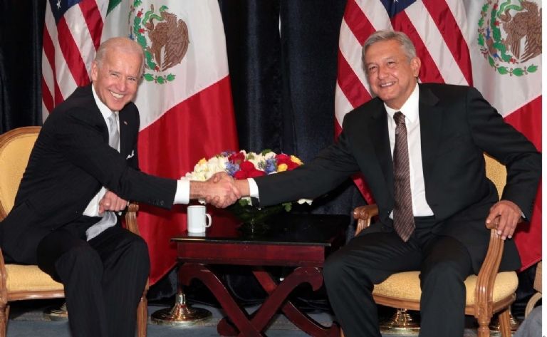 AMLO le envía carta a Joe Biden. Foto: Internet
