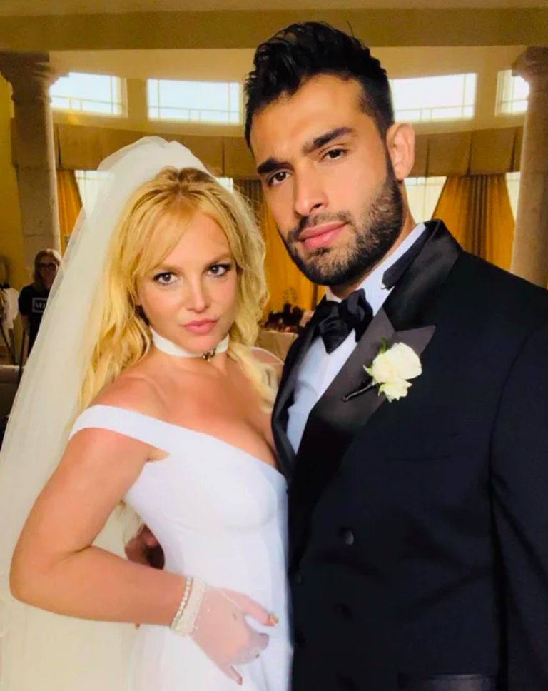 Britney Spears y Sam Asghari 