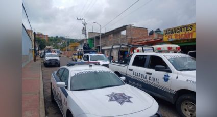 Miembros del CJNG asesinan a balazos a dos policías mientras comían en Zitácuaro