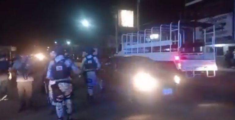 Balacera en el Centro de Ciudad Obregón moviliza a las autoridades. Foto: Facebook