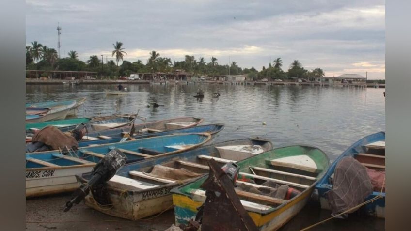 Sonora: Ante amenaza del Huracán ‘Hilary’ cierran el Puerto de Yavaros