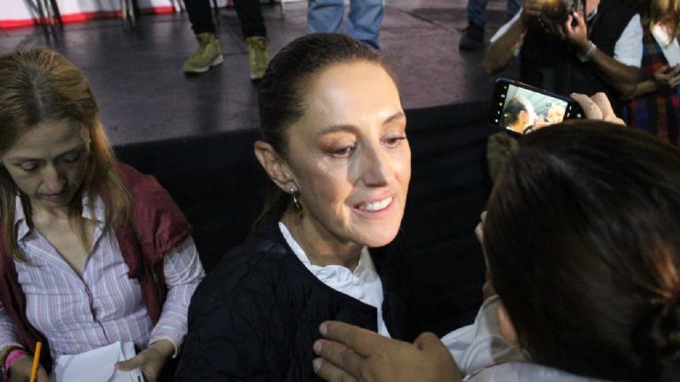 Claudia Sheinbaum en iztapalapa