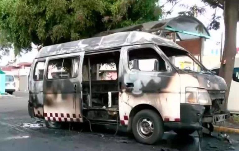 Ataque a transportistas en Ecatepec