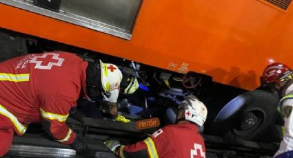 Imágenes fuertes: Mujer se lanza a las vías del Metro y tren le destroza las piernas