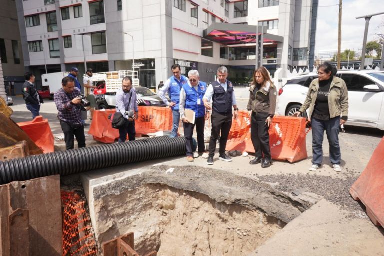 Tabe denuncia obras abandonadas en la Miguel Hidalgo