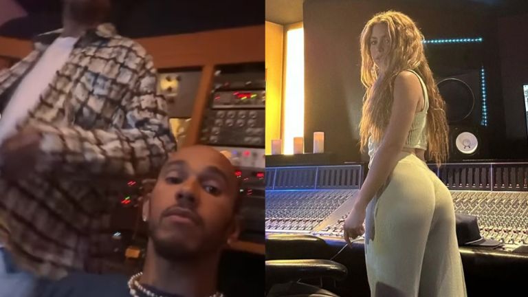 Shakira y Lewis habrían estado en los mismos estudios