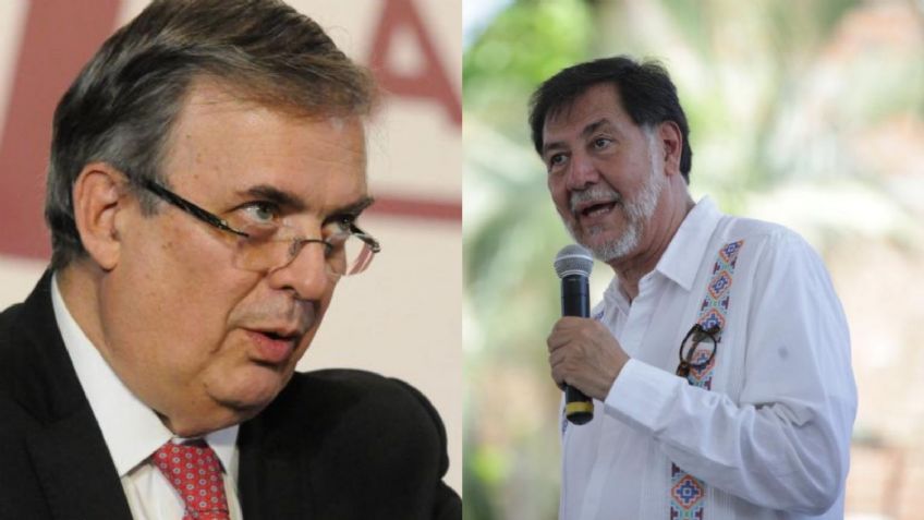 Fernández Noroña envía fuerte mensaje a Ebrard y presume ventaja en sondeos callejeros