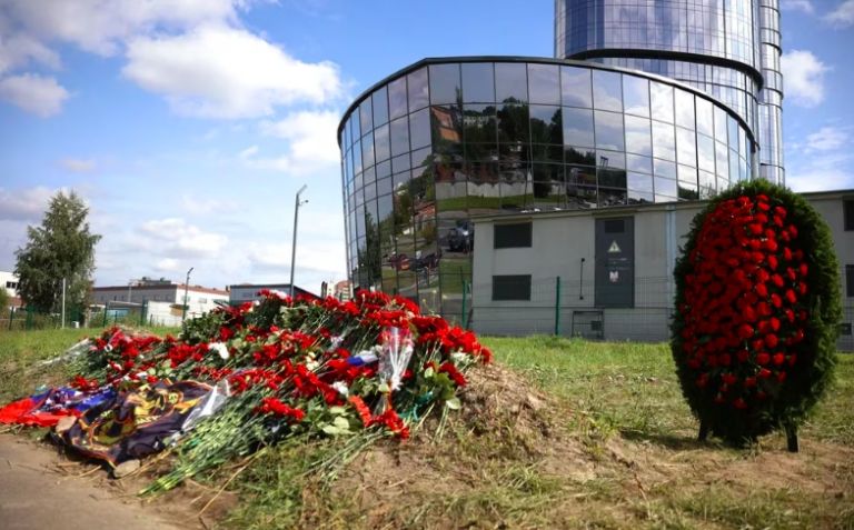 Homenajes a Yevgueni Prigozhin