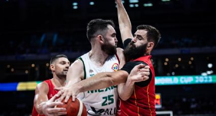 México pierde en su debut en el Mundial de Basquetbol contra Montenegro