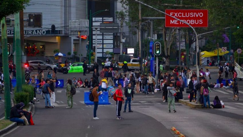 Tráfico en CDMX: Se espera caos por marchas y bloqueos este 20 de febrero en la capital