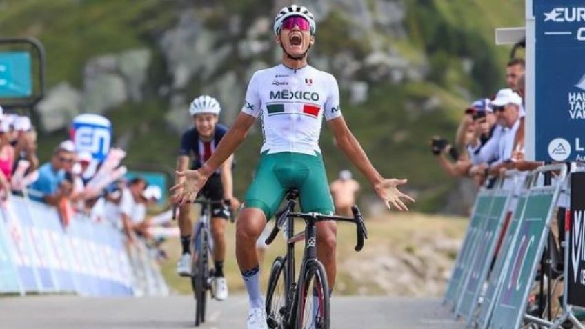 Isaac del Toro hace historia para México al ganar la sexta etapa del Tour de Francia Sub 23