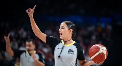 Mexicana Blanca Burns hace historia como la primera mujer referee en un Mundial de Basquetbol