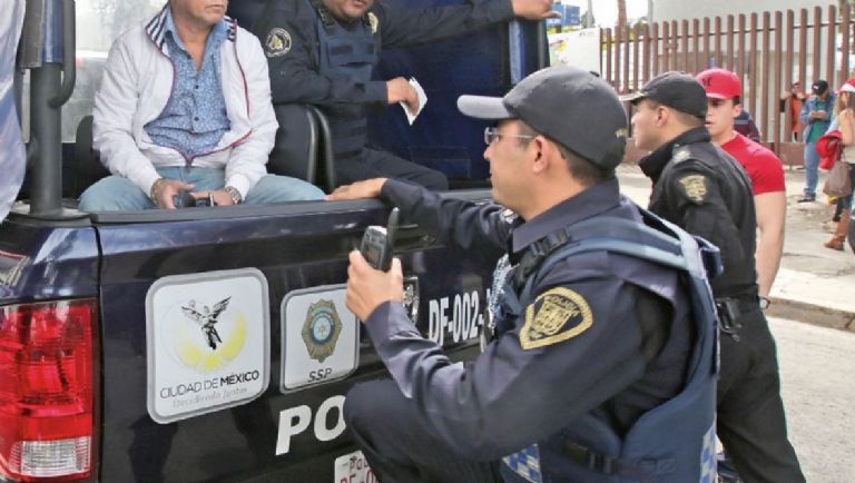 Detenciones en el Foro Sol