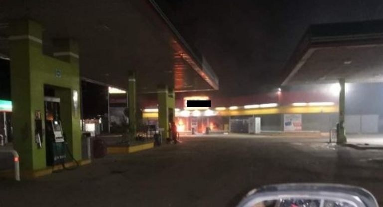 Incendio en Víctima, Sonora, no deja víctimas. Foto: Facebook