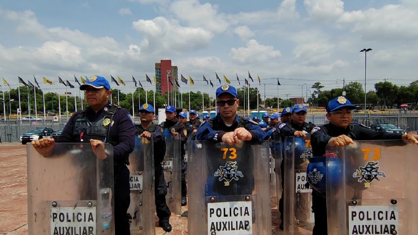 Blindan Ciudad Universitaria por partido de Pumas vs Tigres; despliegan mil 500 policías