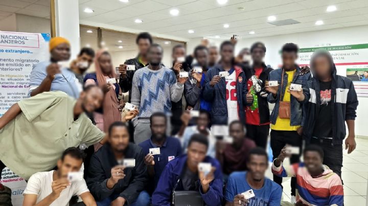 Tras ser secuestrados en Sonora, migrantes africanos reciben Tarjetas de Visitante