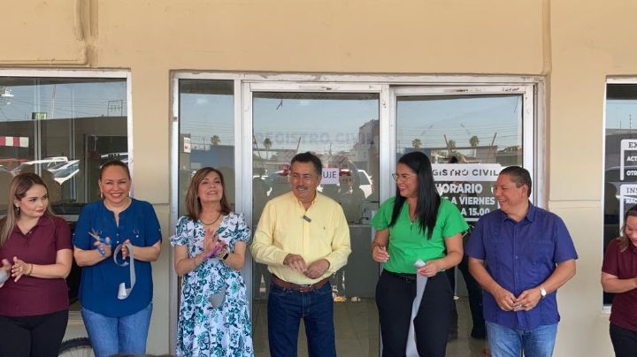 Ciudad Obregón: Inauguran oficina del Registro Civil para mejorar los procesos