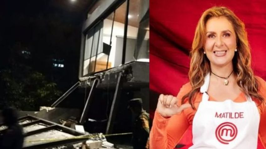Tragedia en TV Azteca: Muere hijo de Matilde Obregón en derrumbe de balcón; otro está grave